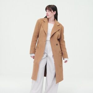 Naadam Classic Cashmere Blended Peacoat XXS
